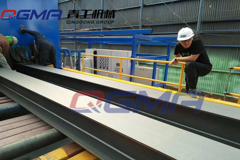 鋼製托盤拋丸機