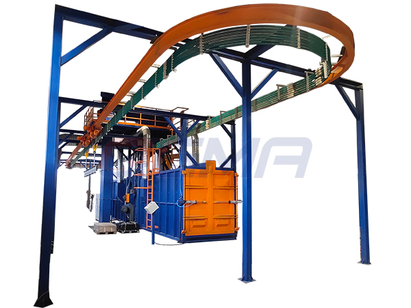工程機（jī）械構件拋（pāo）丸機