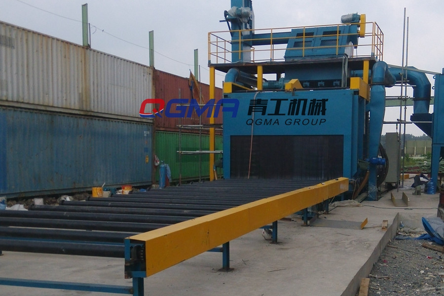 張（zhāng）家界型鋼（gāng）防腐拋丸（wán）除鏽機（jī）