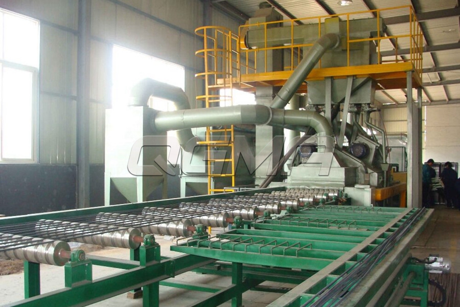 鋼筋（jīn）通（tōng）過式除鏽機