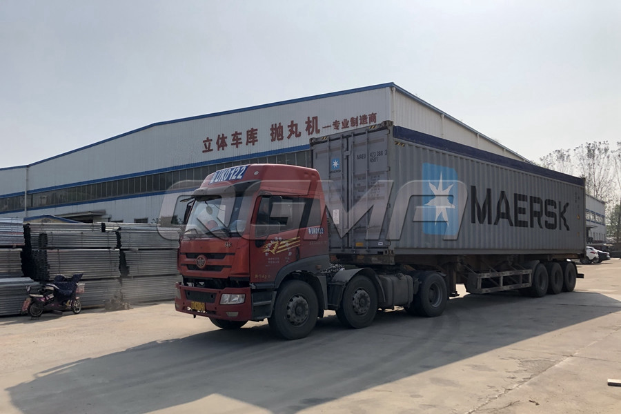 傾斜滾筒式拋（pāo）丸機