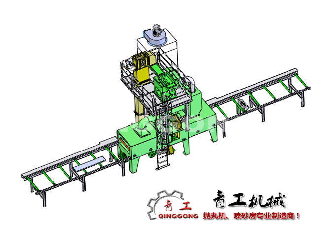 鋁模板拋（pāo）丸機|鋁模板噴砂機